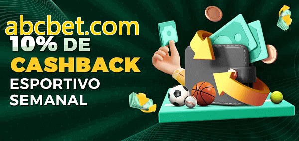 10% de bônus de cashback na abcbet.com